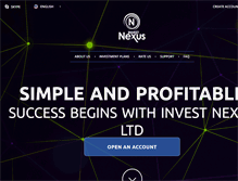 Tablet Screenshot of investnexus.com